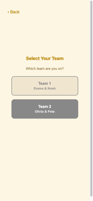 Select Team